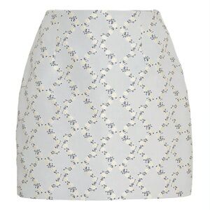 Markarian Emma Lattice Mini Skirt ‘Loveliness Itself’ - Size 2 - Perfect